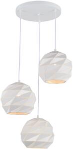 Italux Modern Függeszték Palermo Fehér ITXPND-2424-3S-WH