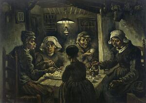 Vincent van Gogh - Reprodukció The Potato Eaters, 1885, (40 x 30 cm)