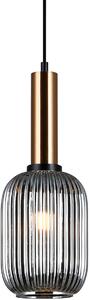 Italux glamour modern függeszték antiola füstös sárgaréz itxpnd55881mbrosg