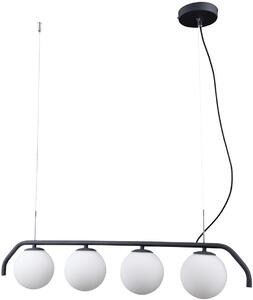 Italux modern függeszték carimi fehér fekete itxpnd-3300-4-bk