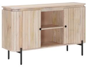 VidaXL Széf 105 x 30 x 65 cm Tömör Mangófa és Műszaki Fa