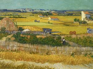 Reprodukció The Harvest (Vintage Autumn Landscape) - Vincent van Gogh, (40 x 30 cm)