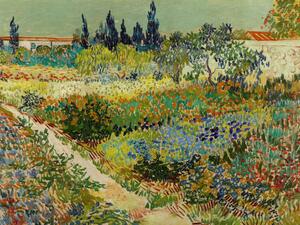 Reprodukció Garden at Arles - Vincent van Gogh, (40 x 30 cm)