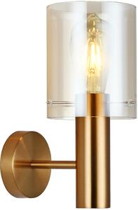 Italux glamour modern fali lámpa sardo borostyán sárgaréz itxwl55811abro+amb