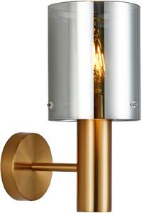Italux glamour modern fali lámpa sardo füstös sárgaréz itxwl-5581-1a-bro+sg