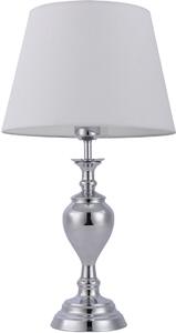 Italux modern asztali lámpa etien fehér króm itxtb-7730-1
