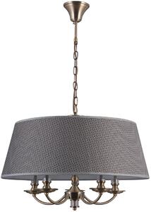 Italux Klasszikus Csillár Zanobi Antik bronz ITXPND-43272-5A