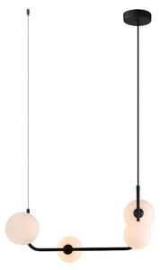 Italux modern függeszték ferrand fehér fekete itxmdm-4123/4 bk