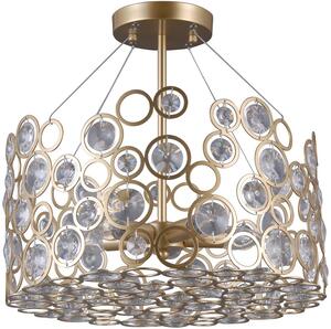 Italux glamour modern függeszték nardo pezsgő itxpnpl-33064-5-ch.g