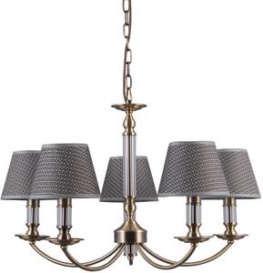 Italux Klasszikus Csillár Zanobi Antik bronz ITXPND-43272-5