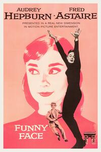 Reprodukció Funny Face / Audrey Hepburn & Fred Astaire (Retro Movie)