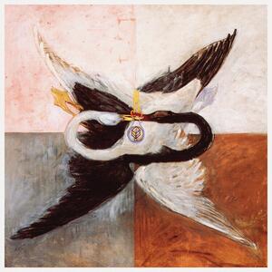 Reprodukció The Swan, Final (Abstract Art) - Hilma af Klint, (40 x 40 cm)