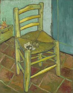 Vincent van Gogh - Reprodukció Vincent's Chair, 1888, (30 x 40 cm)