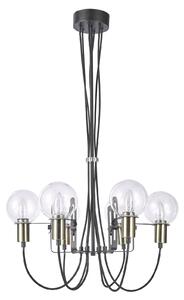 Italux modern függeszték gianni barna fekete itxmd16096-6b