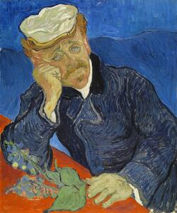 Vincent van Gogh - Reprodukció Portrait of Dr. Gachet, (35 x 40 cm)