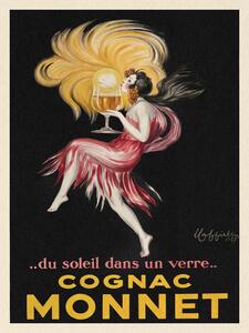 Reprodukció Cognac Monnet (Vintage Alcohol Ad) - Leonetto Cappiello