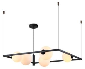 Italux modern függeszték gareth fehér fekete itxmdm-3975/5 bk