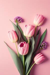 Fotográfia Pink Tulips, Treechild