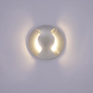 Italux Modern Kültéri LED lámpa Basilio Ezüst ITXPL-741-2E