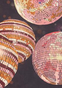 Illusztráció Disco balls, Gigi Rosado