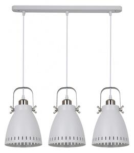 Italux modern skandináv függeszték franklin fehér nikkel itxmd-hn8026s-3-wh+s