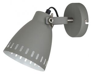 Italux modern skandináv fali lámpa franklin nikkel szürke itxmb-hn5050-1-gr+s