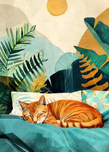 Illusztráció Cats life 13, Justyna Jaszke