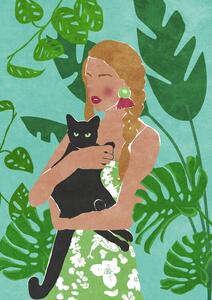 Illusztráció Cat Lover, Raissa Oltmanns