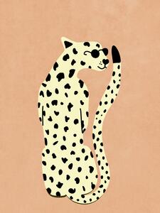 Illusztráció Cool Cheetah, Raissa Oltmanns