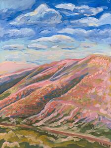 Illusztráció Colorful hills, Eleanor Baker