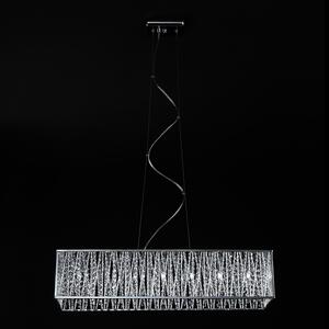 Italux glamour modern függeszték vanessa króm átlátszó itxp0282-07l-f4ql