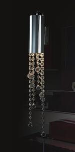 Italux glamour modern fali lámpa larix króm átlátszó itxmb93708-1a