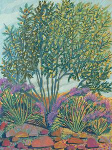 Illusztráció Green bush, Eleanor Baker, (30 x 40 cm)