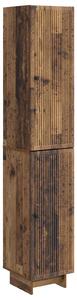 VidaXL Szekrény szett 2 pcs Antik Fa 34,5 x 33 x 90 cm Szerelt Fa