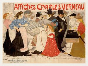 Reprodukció Affiches Charles Verneau (Vintage French) - Théophile Steinlen