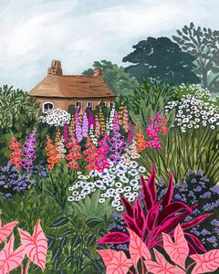 Illusztráció Lush Garden, Sarah Gesek
