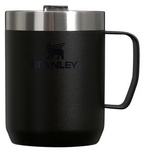Fekete rozsdamentes acél termobögre 230 ml Stay-Hot Camp Mug Black – Stanley
