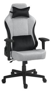 Prémium ergonomikus irodai szék, forgószék, gamer szék szürke-fekete (A23-4211)