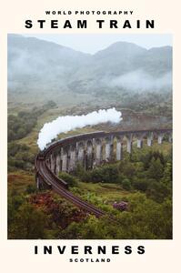 Fotográfia Steam Train (Inverness, Scotland)