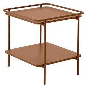 Fém tárolóasztal 45x45 cm Yuba – Unique Furniture