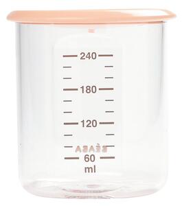 Béaba Maxi Ételtároló doboz 240 ml Tritán - Rózsaszín-Rendelésre -