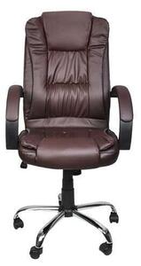 Irodai szék öko bőr - barna MALATEC