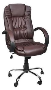 Irodai szék öko bőr - barna MALATEC