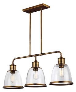 Feiss loft függeszték hobson idős réz elsfe-hobson-3p-ab