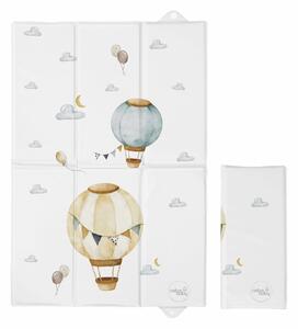 Ceba pelenkázó lap összehajtható 60x40cm Basic ballons