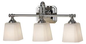Feiss glamour klasszikus tükör világítás concord fehér króm elsfe-concord3-bath IP44