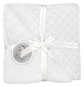 Gamberritos takaró plüss/sherpa 80x110cm fehér 9253