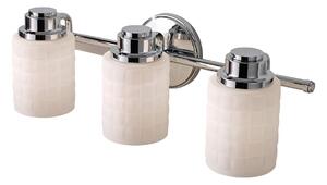 Feiss glamour klasszikus tükör világítás wadsworth fehér króm elsfewadsworth3bath IP44