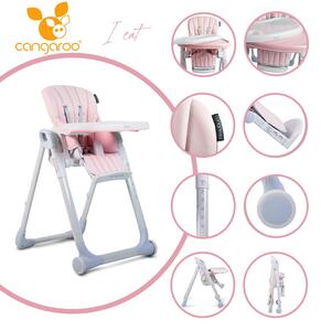 Moni Ieat etetőszék 6-36 hóig 15 kg pink