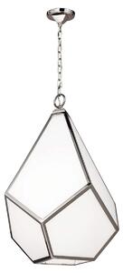 Feiss glamour modern függeszték diamond fehér festett nikkel elsfe-diamond-p-l